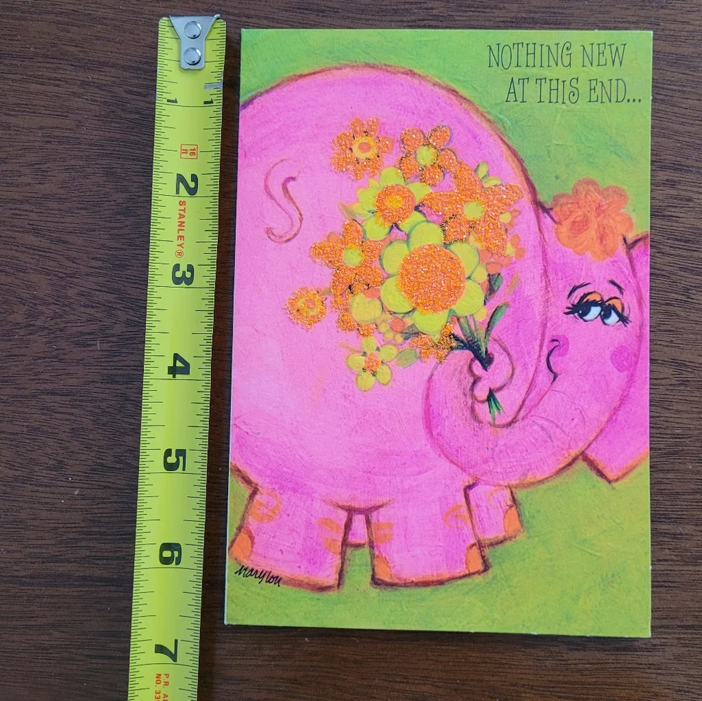 Vintage 1960s-1970s greeting card